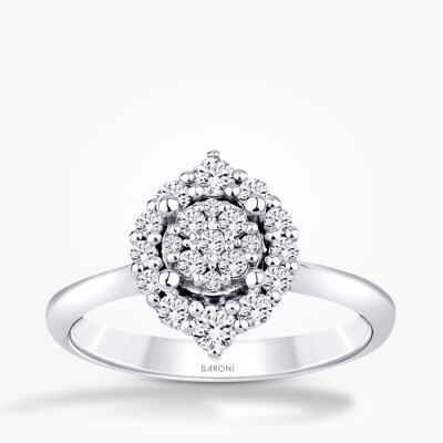 0.52 Karat Pırlanta Trend Yüzük - Baroni Diamond