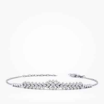 0.53 Karat Pırlanta Baget Bileklik - Baroni Diamond