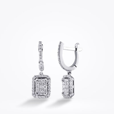 0.57 Karat Pırlanta Trend Küpe - Baroni Diamond