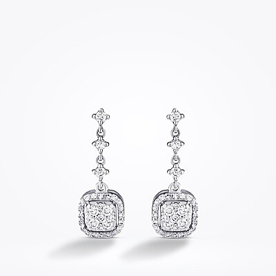 0.55 Karat Pırlanta Trend Küpe - Baroni Diamond
