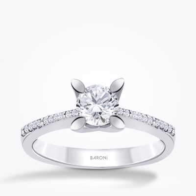 0.60 Karat Pırlanta Tektaş Yüzük - Baroni Diamond