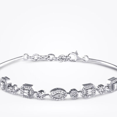 0.63 Karat Pırlanta Baget Kelepçe - Baroni Diamond (1)