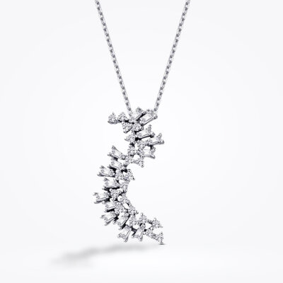 0.66 Karat Pırlanta Trend Kolye - Baroni Diamond