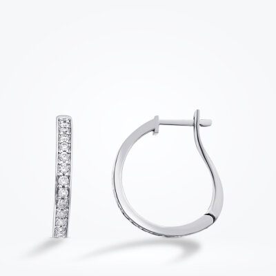 0.71 Karat Pırlanta Halka Küpe - Baroni Diamond