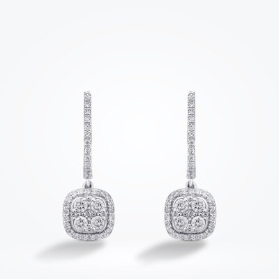 0.71 Karat Pırlanta Trend Küpe - Baroni Diamond (1)