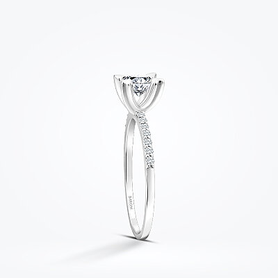 0.72 Karat Pırlanta Tektaş Yüzük - Baroni Diamond (1)