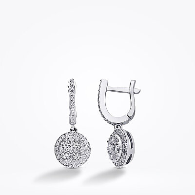 0.78 Karat Pırlanta Trend Küpe - Baroni Diamond