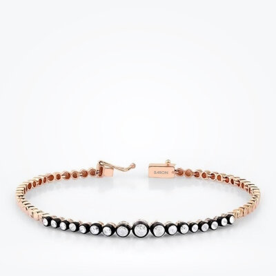 0.79 Karat Elmas Bileklik - Baroni Diamond