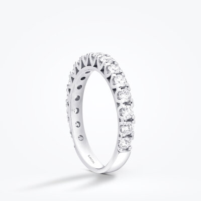 0.80 Karat Pırlanta Yarımtur Yüzük - Baroni Diamond (1)