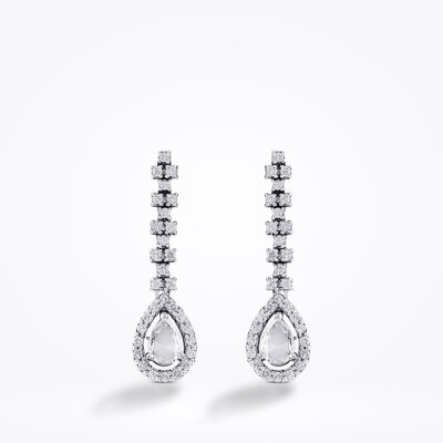 0.84 Karat Elmas Küpe - Baroni Diamond (1)