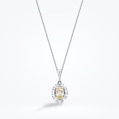 0.84 Karat Pırlanta Fancy Kolye - Baroni Diamond (1)