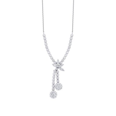 0.87 Karat Pırlanta Lotus Gerdanlık - Baroni Diamond