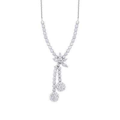 0.87 Karat Pırlanta Lotus Gerdanlık - Baroni Diamond (1)