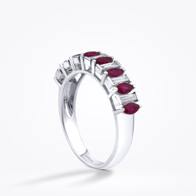 1.06 Karat Pırlanta Yakut Yüzük - Baroni Diamond (1)