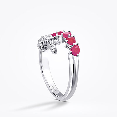 1.15 Karat Pırlanta Yakut Yüzük - Baroni Diamond (1)