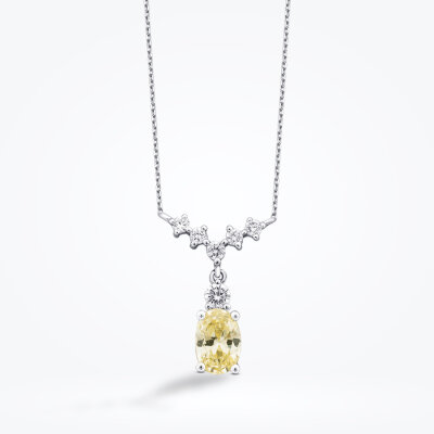 1.33 Karat Pırlanta Fancy Kolye - Baroni Diamond