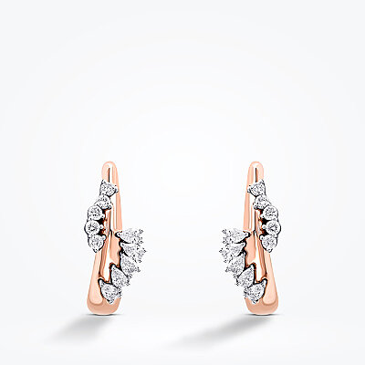 1.35 Karat Pırlanta Taşlı Trend Küpe - Baroni Diamond (1)