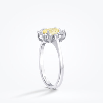 1.38 Karat Pırlanta Fancy Yüzük - Baroni Diamond (1)