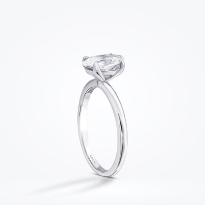 1.00 Karat Pırlanta Oval Tektaş Yüzük - Baroni Diamond (1)