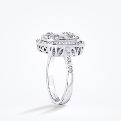 1.01 Karat Pırlanta Baget Yüzük - Baroni Diamond (1)