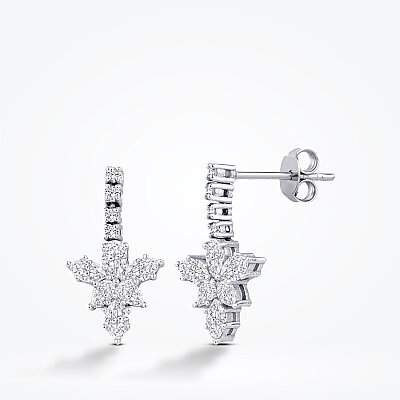 0.81 Karat Pırlanta Trend Küpe - Baroni Diamond