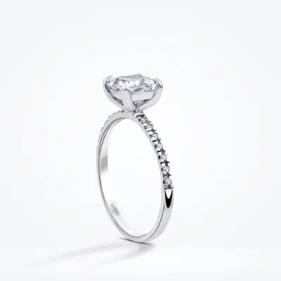 1.11 Karat Pırlanta Prenses Tektaş Yüzük - Baroni Diamond (1)