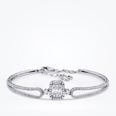 1.16 Karat Pırlanta Baget Kelepçe - Baroni Diamond
