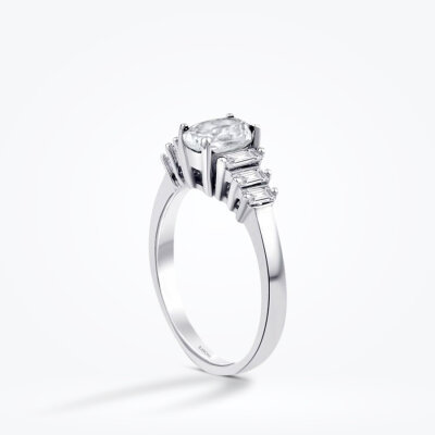 1.21 Karat Pırlanta Topaz Yüzük - Baroni Diamond (1)
