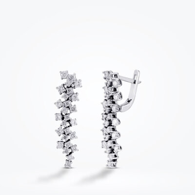 1.33 Karat Pırlanta Küpe - Baroni Diamond