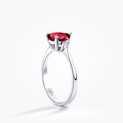 1.33 Karat Pırlanta Yakut Yüzük - Baroni Diamond (1)