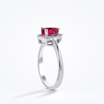 1.44 Karat Pırlanta Yakut Yüzük - Baroni Diamond (1)