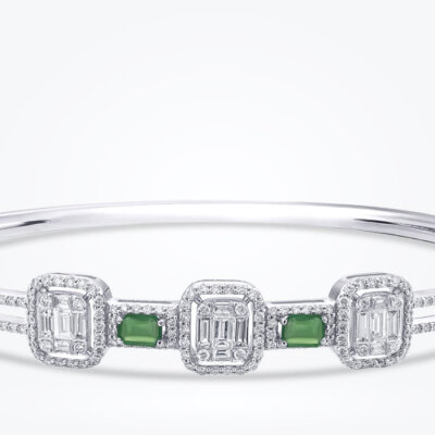 1.68 Karat Pırlanta Baget Kelepçe - Baroni Diamond (1)