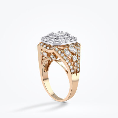 1.86 Karat Pırlanta Baget Yüzük - Baroni Diamond (1)