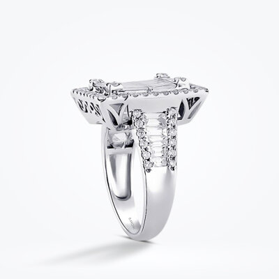 1.96 Karat Pırlanta Baget Yüzük - Baroni Diamond (1)