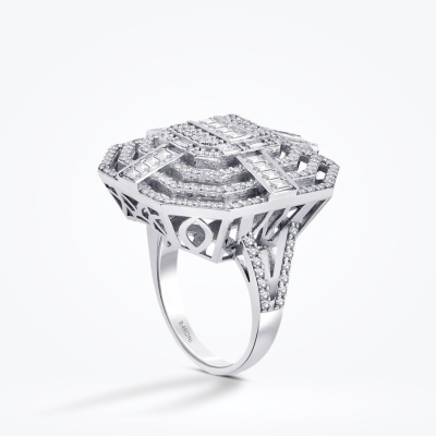 1.98 Karat Pırlanta Baget Yüzük - Baroni Diamond (1)