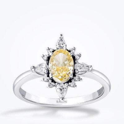 2.04 Karat Pırlanta Fancy Yüzük - Baroni Diamond