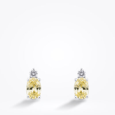 2.52 Karat Pırlanta Fancy Küpe - Baroni Diamond (1)