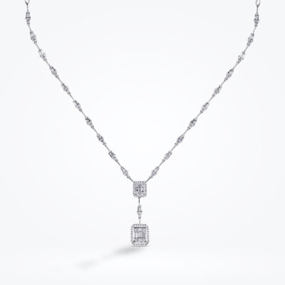 2.39 Karat Pırlanta Baget Gerdanlık - Baroni Diamond