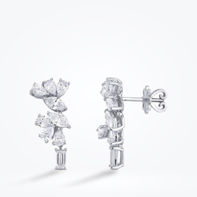 2.58 Karat Pırlanta Trend Küpe - Baroni Diamond