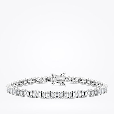 3.05 Karat Pırlanta Baget Bileklik - Baroni Diamond