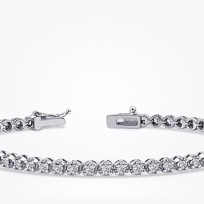 3.00 Karat Pırlanta Su Yolu Bileklik - Baroni Diamond (1)