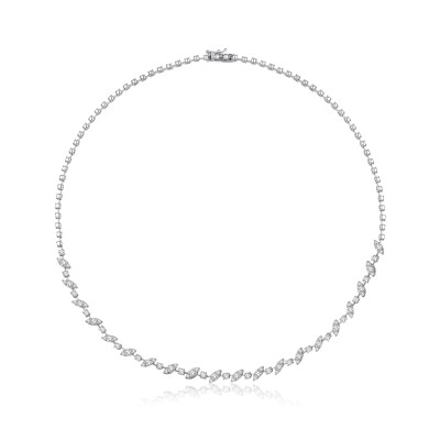 3.10 Karat Pırlanta Su Yolu Gerdanlık - Baroni Diamond
