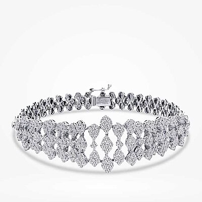 3.27 Karat Pırlanta Tasarım Bileklik - Baroni Diamond