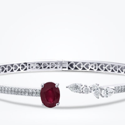 3.34 Karat Pırlanta Yakut Kelepçe - Baroni Diamond (1)