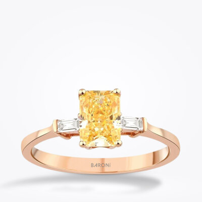 3.51 Karat Pırlanta Fancy Yüzük - Baroni Diamond