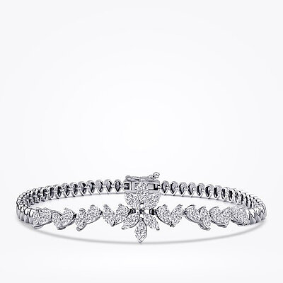 3.90 Karat Pırlanta Trend Bileklik - Baroni Diamond