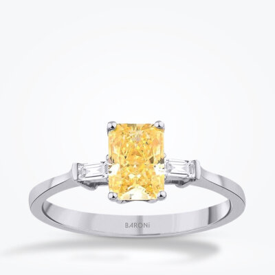 4.03 Karat Pırlanta Fancy Yüzük - Baroni Diamond