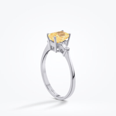 4.03 Karat Pırlanta Fancy Yüzük - Baroni Diamond (1)