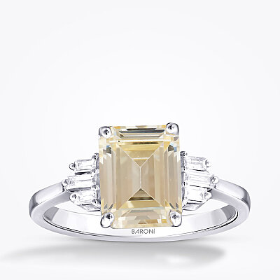4.07 Karat Pırlanta Fancy Yüzük - Baroni Diamond