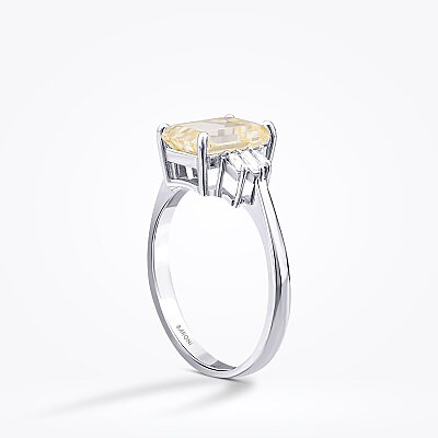 4.07 Karat Pırlanta Fancy Yüzük - Baroni Diamond (1)